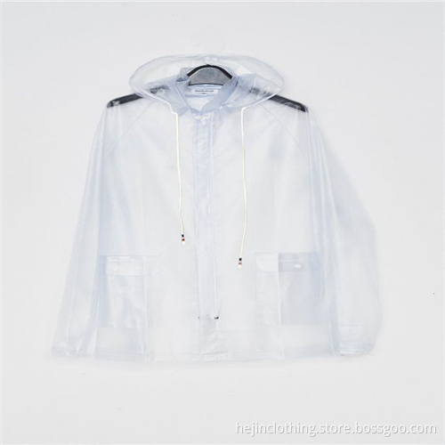 ECO friendly waterproof pvc adult rainwear